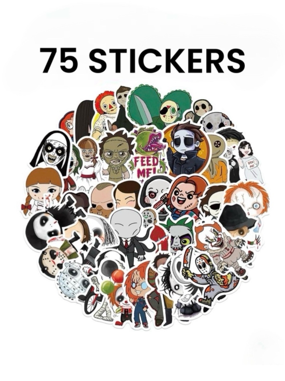 75 Horror Movie Sticker